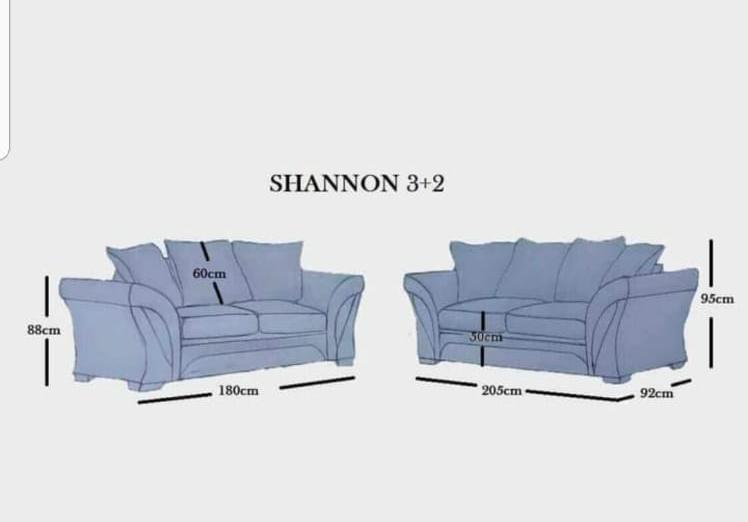 Shannon Fabric Corner Sofa – Luxury Corner Couch Sets for Sale in the UK