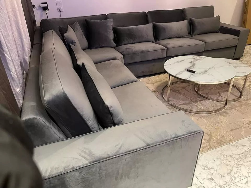 "Luxury Sofas & Furniture – Sloane Sofa High Back Cushion & Sectional Sofas by Sccater"