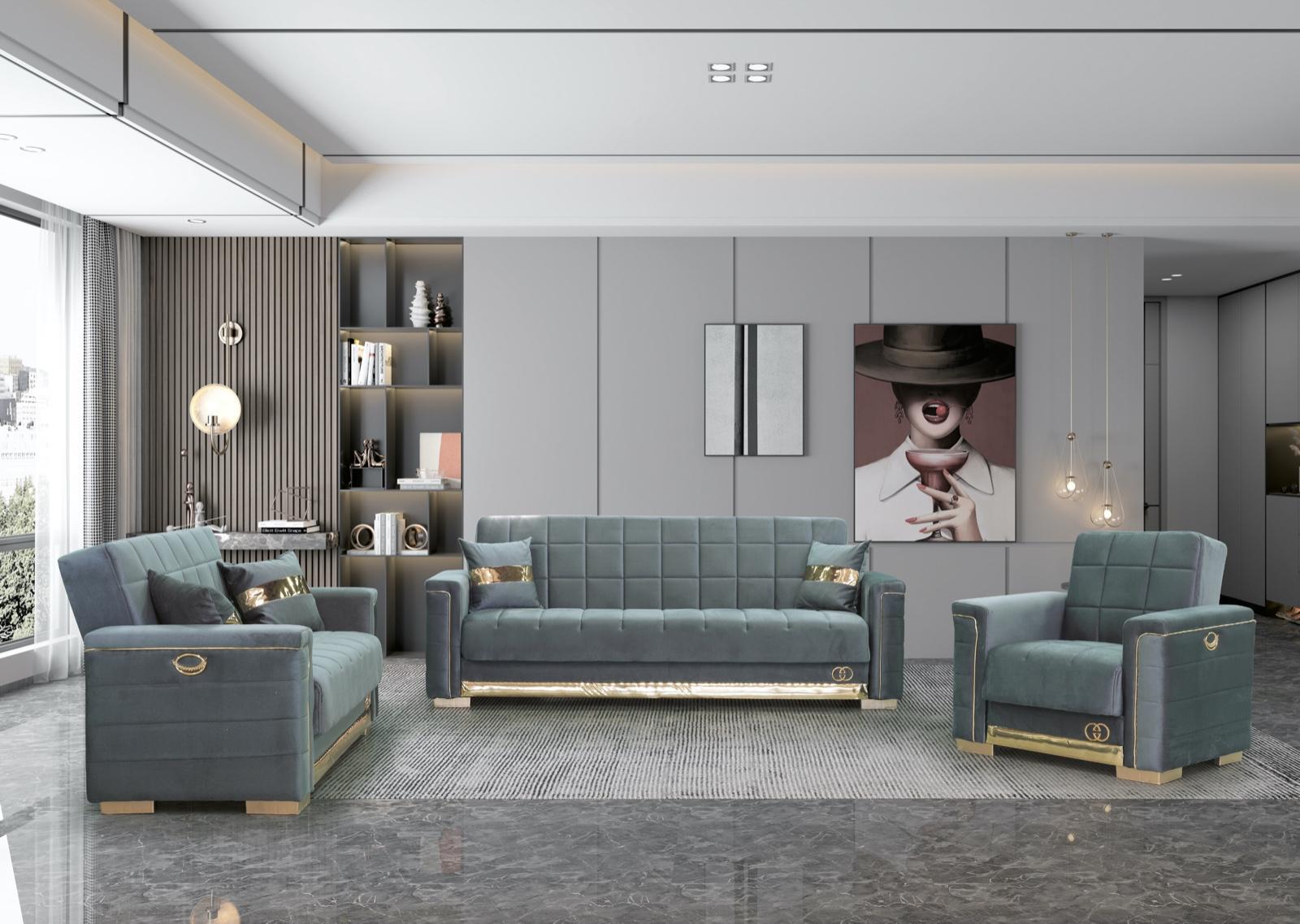 Lion 3+2+1 Seater Sofa Bed