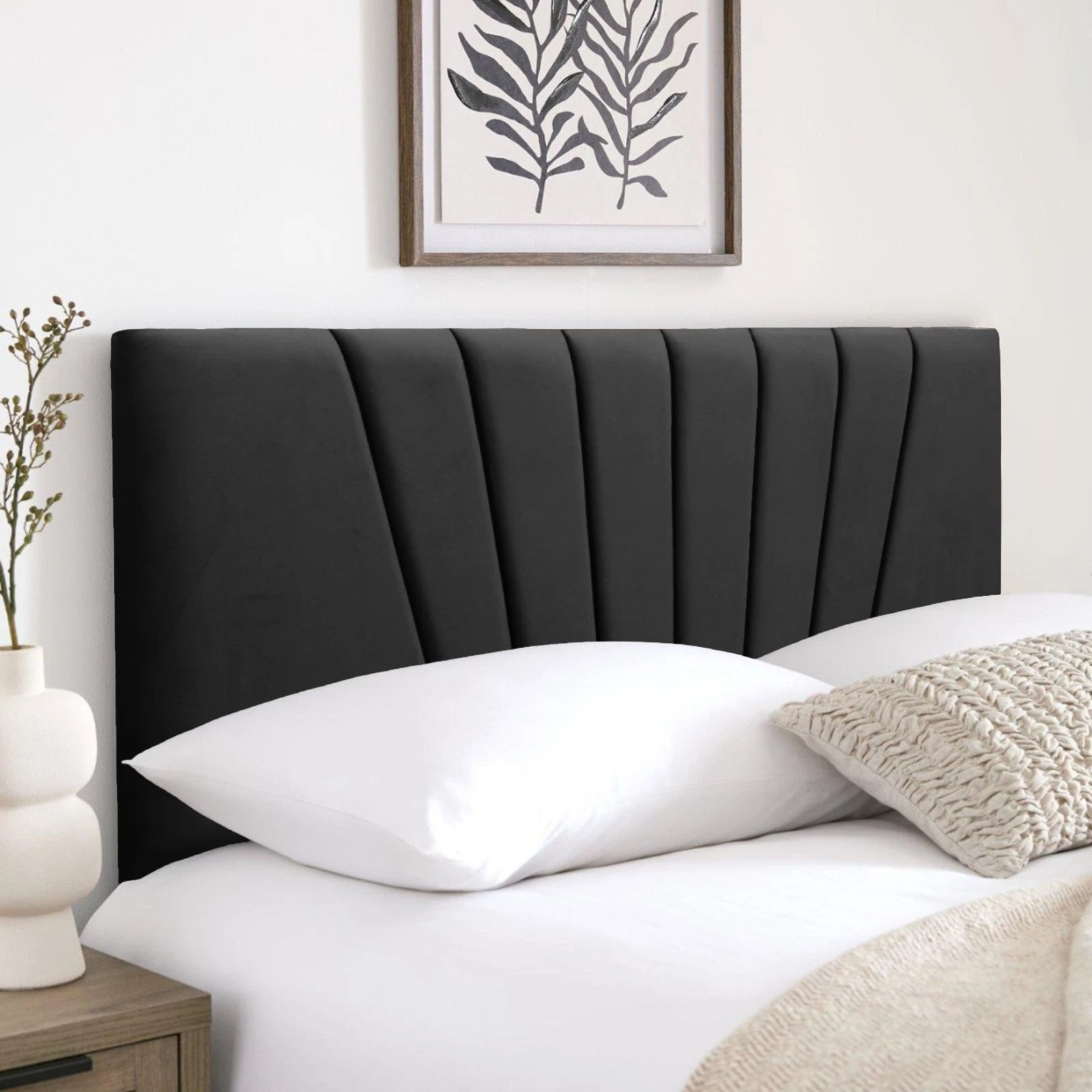 Plush fabric headboards at Matrix Furniture. Choose your size and colour, with custom options, express delivery and 14-day returns.